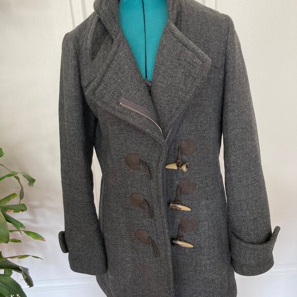 Banana Republic Wool Toggle Coat - Size S - Picture 3 of 8